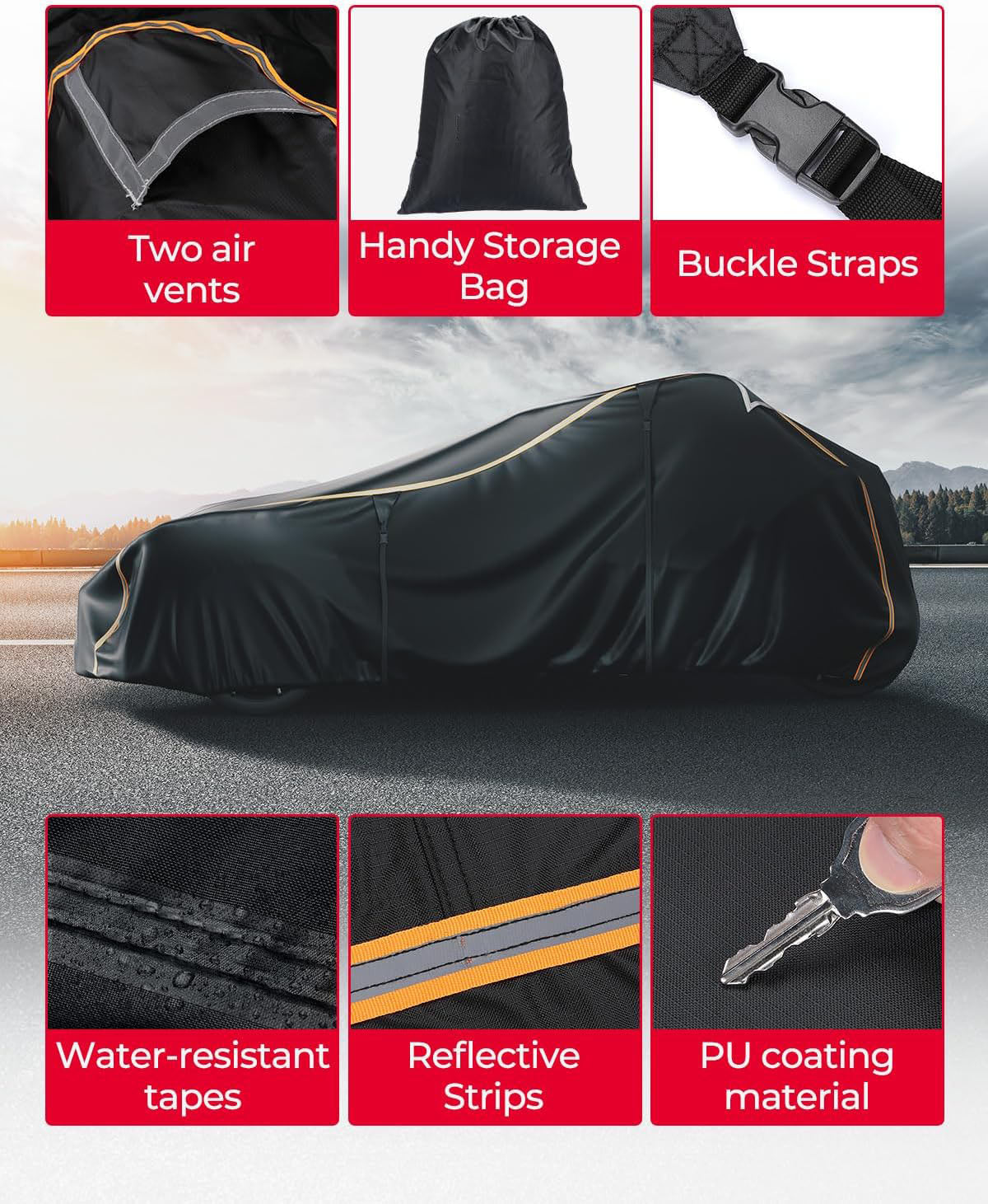 Full Cover Compatible with Polaris Slingshot 2019- 2023 - OHMU