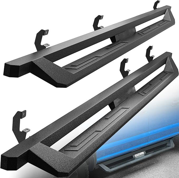 Drop Side Steps for 2019-2024 Chevy Silverado/GMC Sierra 1500, 2020-2024 Silverado/Sierra 2500HD 3500HD Crew Cab - OHMU