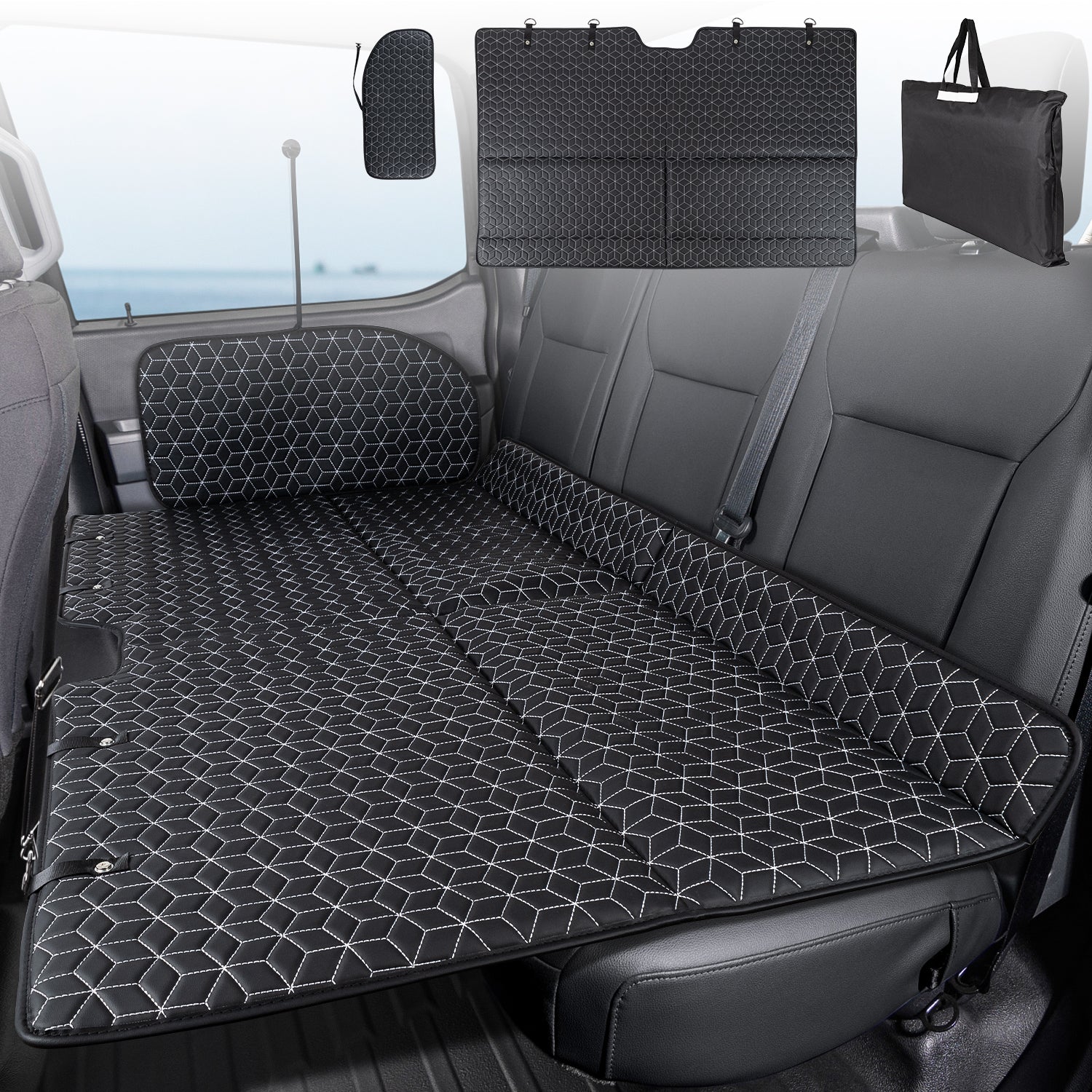 Non Inflatable Truck Bed Mattress for F150 /RAM 1500/Toyota/tundra/GMC/Tundra - OHMU