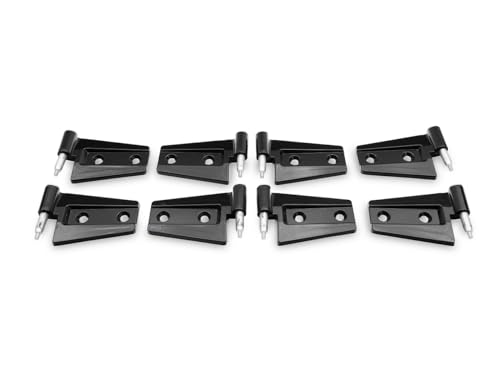Jeep Wrangler JK 4-Door Black Door Hinges