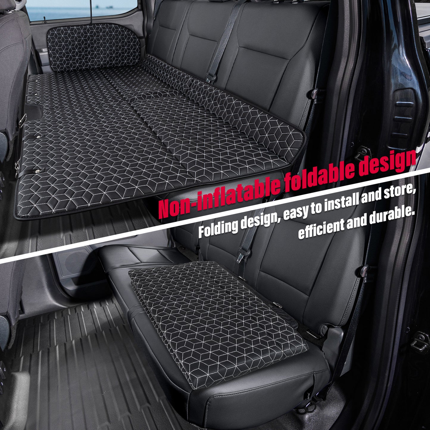 Non Inflatable Truck Bed Mattress for F150 /RAM 1500/Toyota/tundra/GMC/Tundra - OHMU