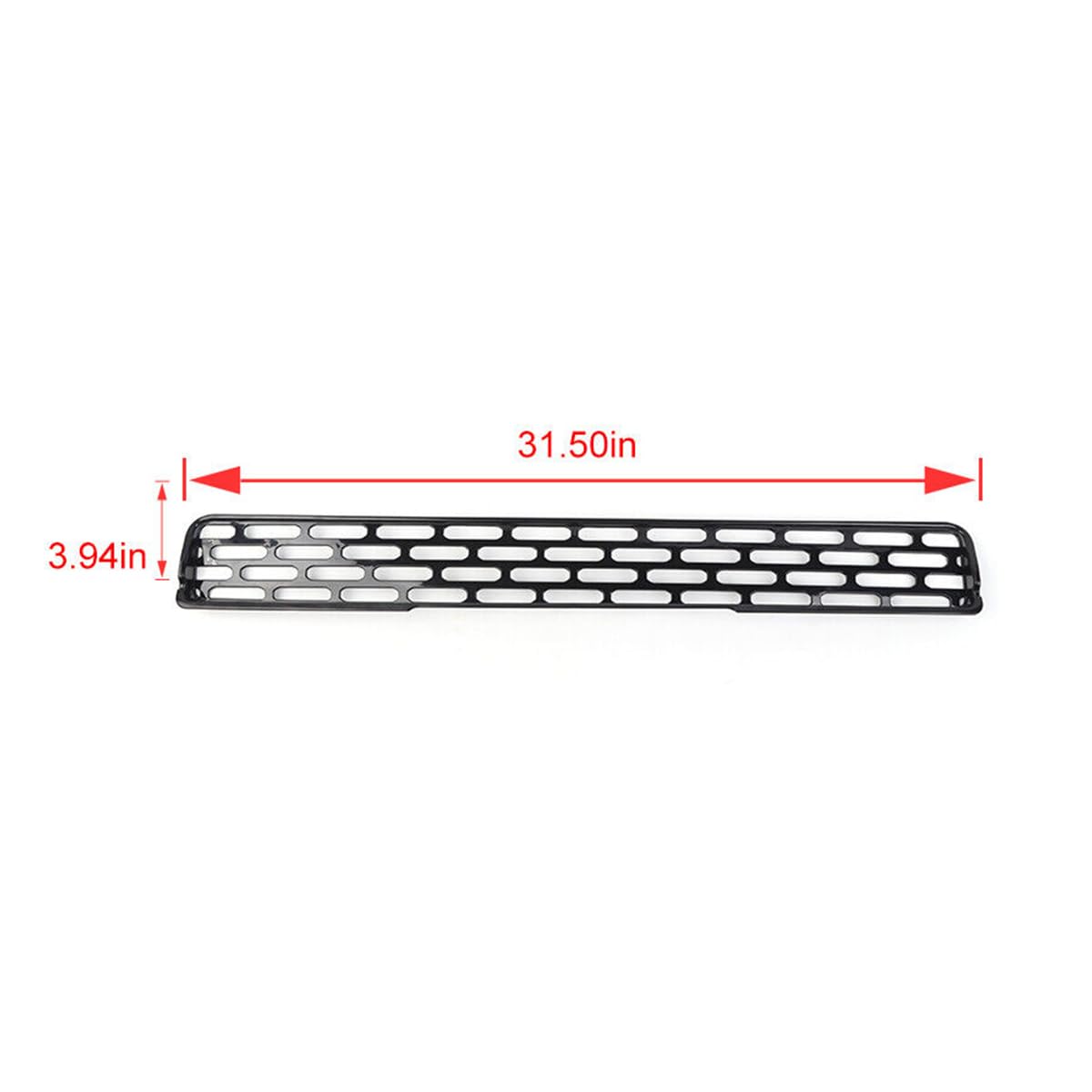 Bronco Sport Upper Grille Trim, Black ABS