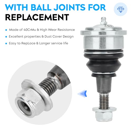 Front Upper Control Arms with Ball Joints for Ford F150