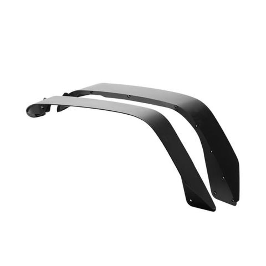 Jeep Wrangler JL Fender Flares, Steel, Flat, Paintable, 4-Door