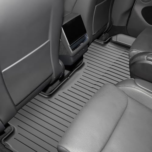9-Piece TPE Floor Mats for 2026–2027 Tesla Model YL 6-Seater