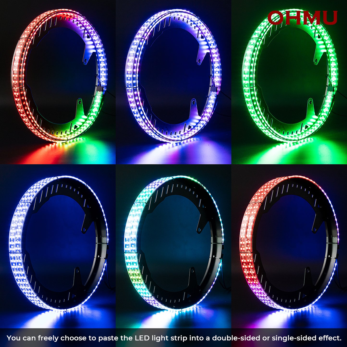LED Flows Chasings Wheel Ring Lights for all Polaris Slingshot Models 2015-2022+