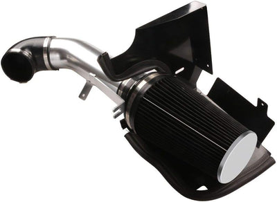 4" Cold Air Intake with Shield for 1999-2006 Chevy/GMC V8 4.8L-6.0L Silverado 1500/2500/3500 (Black)