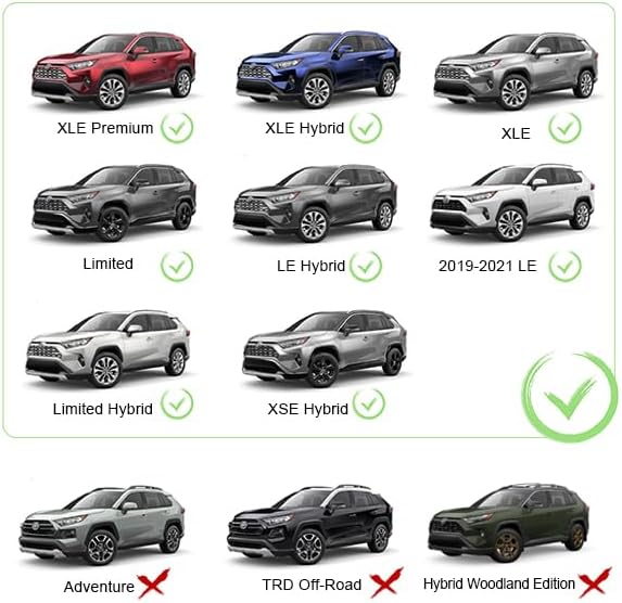 Roof Rack Cross Bars for Toyota RAV4 2019-2024 - OHMU