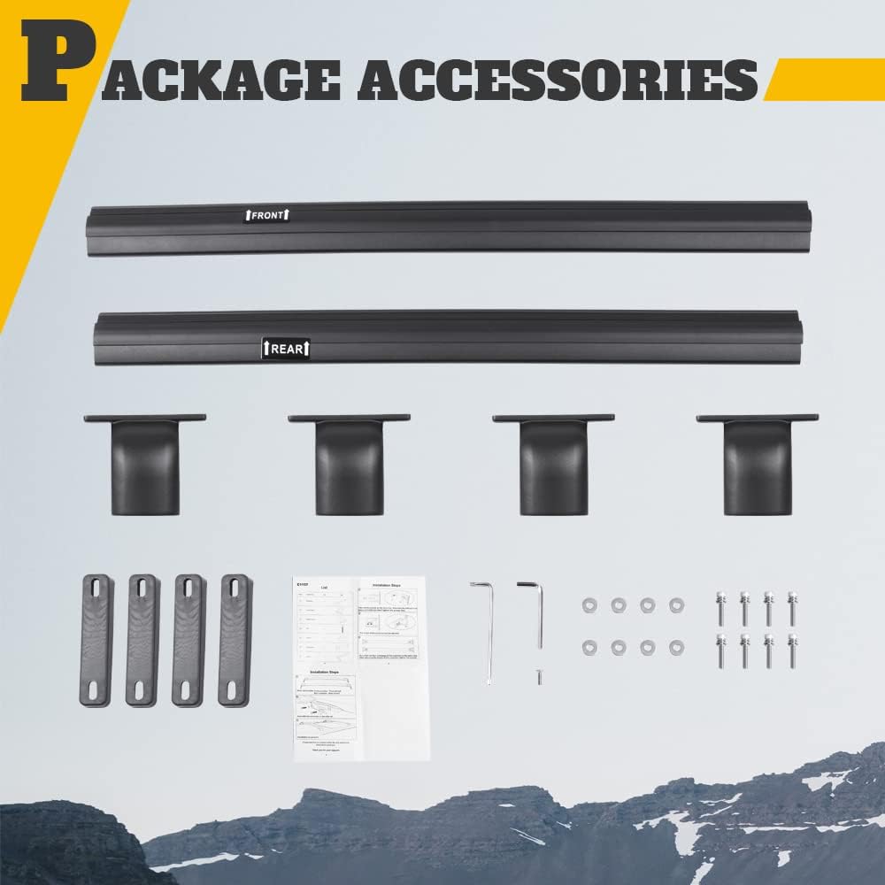 Cross Bar Roof Rack Fit for Chevy Chevrolet Trailblazer 2021-2025 - OHMU