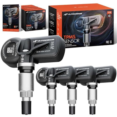4-Pack 315MHz Pre-Programmed TPMS Sensors for Ford & Lincoln Bronco, Edge, F-150, Mustang, Ranger, Mark LT, MKC, MKZ, Nautilus & Navigator, 2015-2024