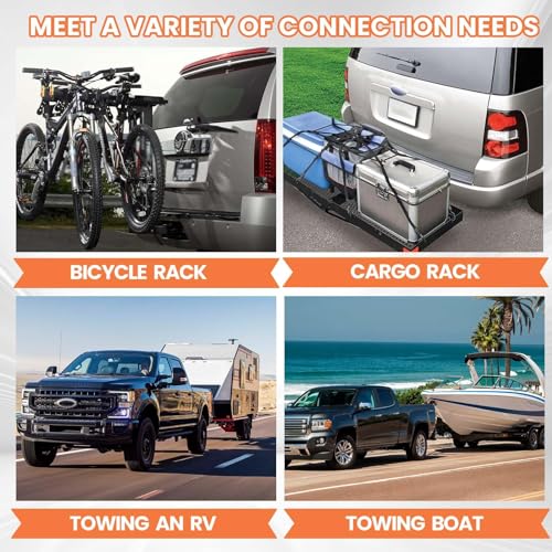 Trailer Hitch Receiver, 2" for Jeep