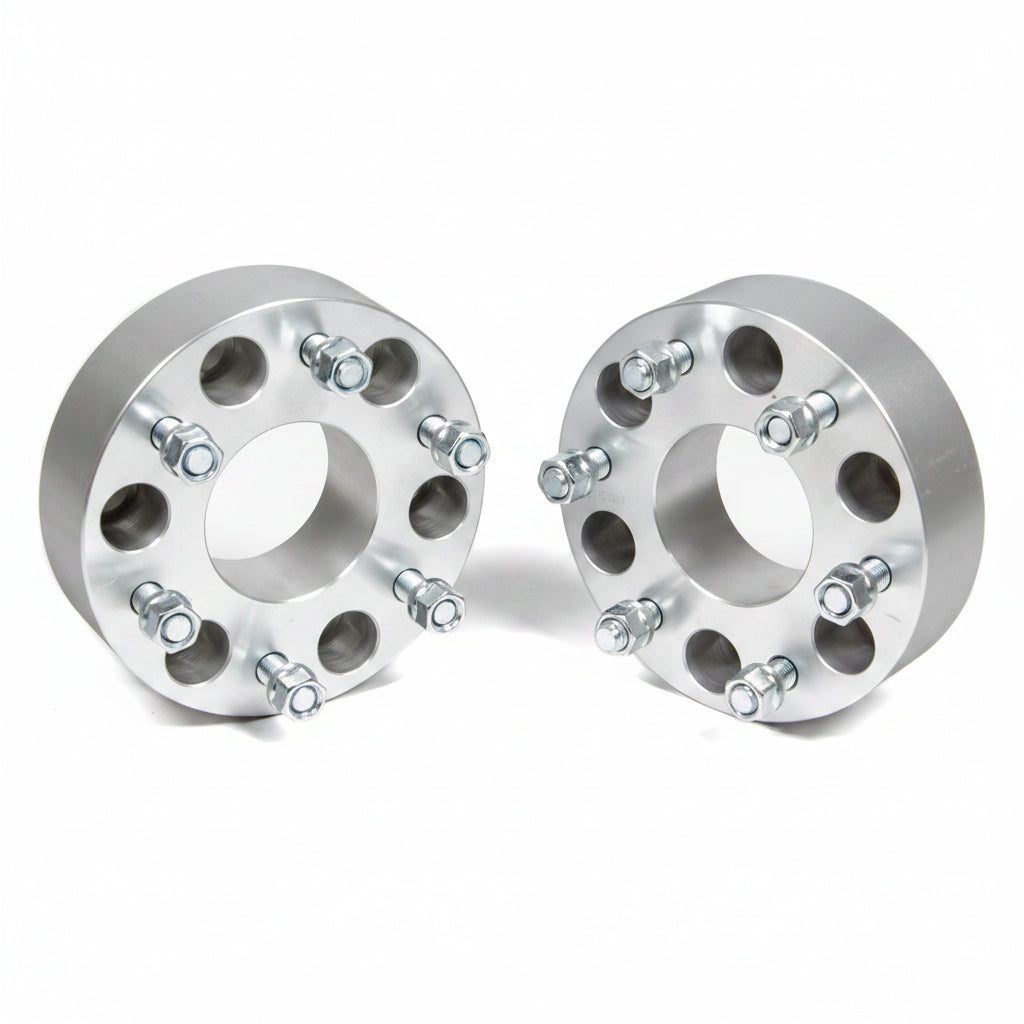 2" Aluminum Wheel Spacers 6x5.5 for 1988-2020 Chevy/GMC 1500 & SUVs - 1101