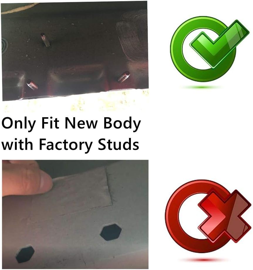 6 inch Black Side Steps Compatible for 2019-2024 Dodge Ram 1500 New Body Crew Cab - OHMU