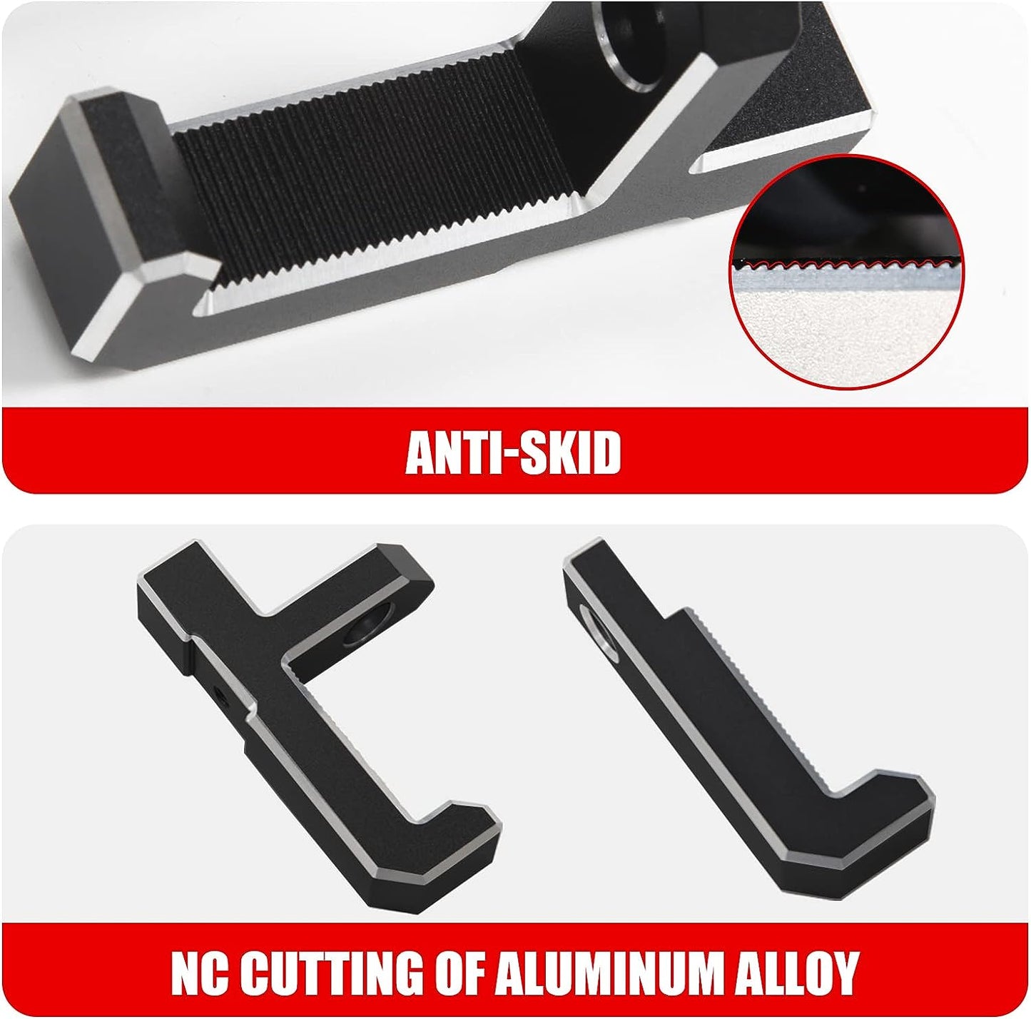Aluminum Trunk Grocery Bag Hooks for Ford Bronco Accessories 2021 2022 2023 4-Door