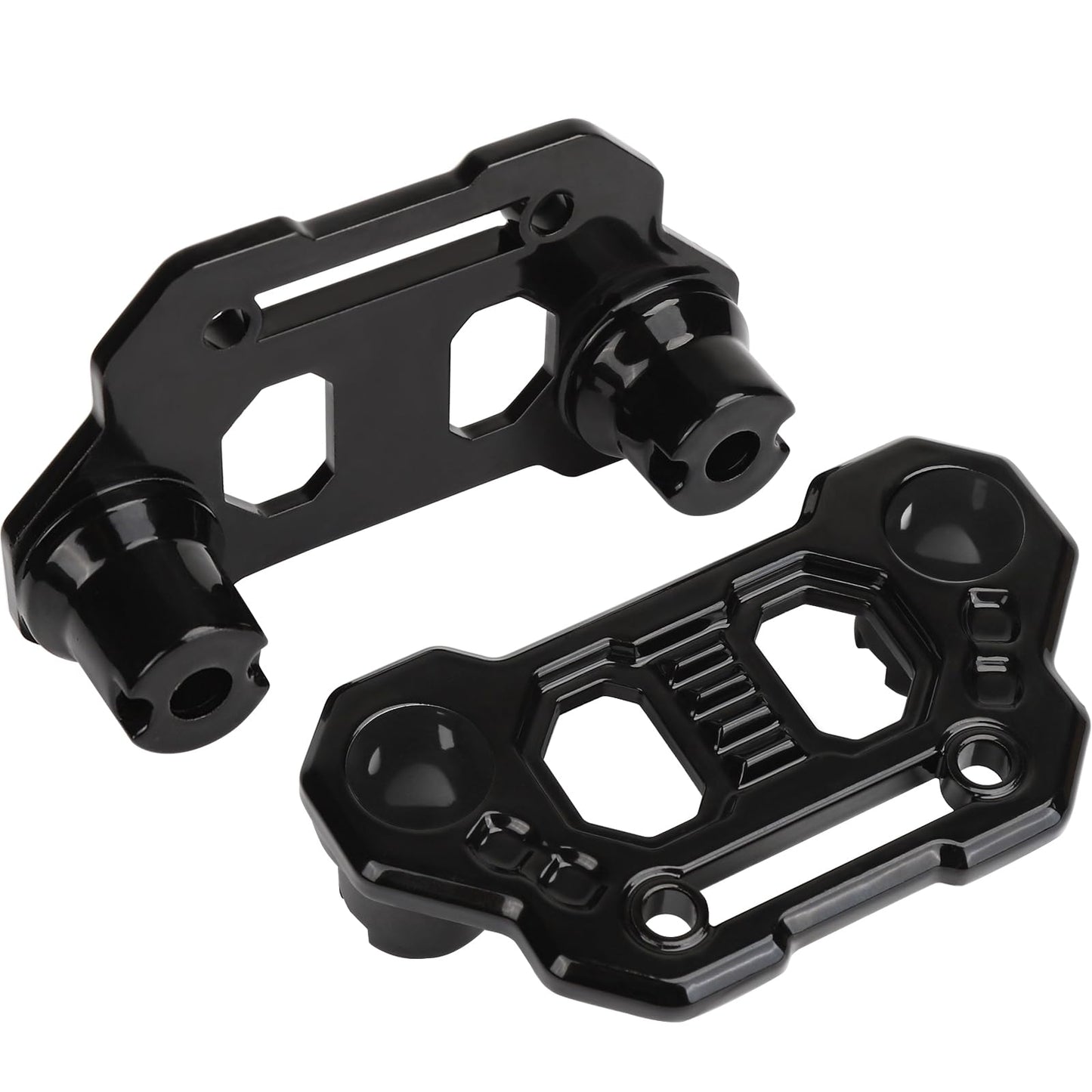 Hood & A-Pillar Light Mounts for 2018-2025 Jeep Wrangler JL & Gladiator JT