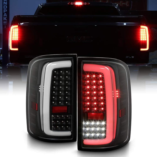 LED Tail Lights For [Incandescent Type] 2014-2018 GMC Sierra 1500 15-19 2500HD