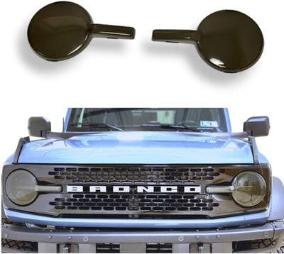 Smoked Acrylic Light Covers for Ford Bronco 2021+