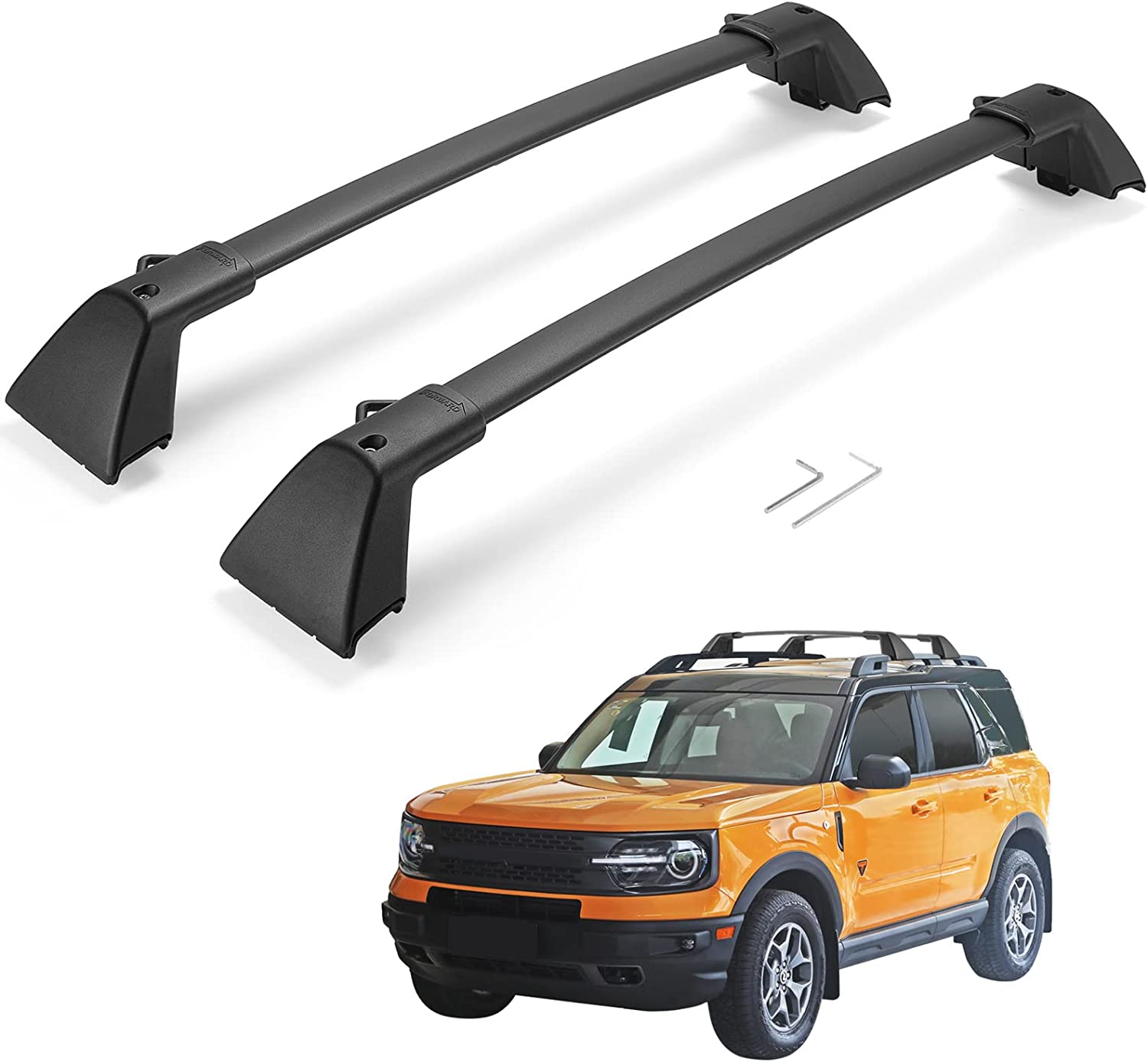 Heavy Duty 265lbs Roof Rack Cross Bars for Ford Bronco 2021-2024 - OHMU