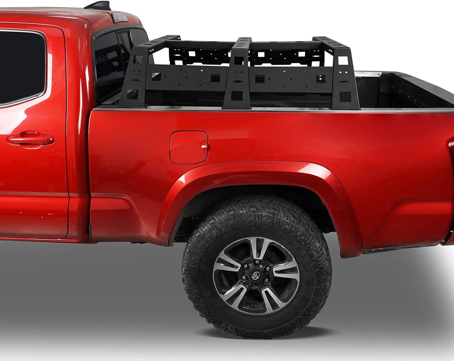11.5" Bed Rack Truck Cargo Carrier Compatible with Toyota Tacoma 2005-2023 2nd 3rd Gen