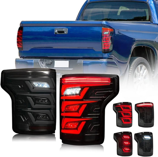 LED Smoked Tail Lights Fits Ford F150 Pickup 2015-2020 - OHMU