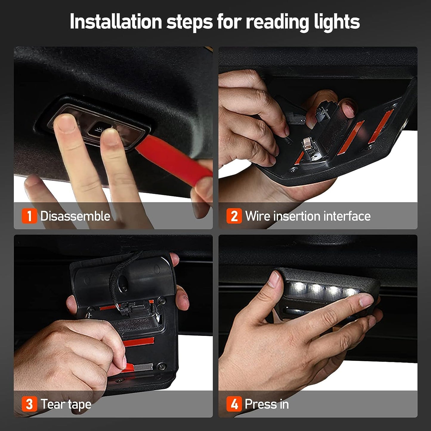 Interior Lights Compatible for Ford Bronco 2021 2022 2023
