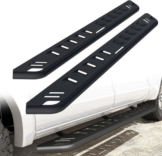 Upgraded 7” Running Boards Custom Fit 2015-2023 Ford F150, 2017-2023 Ford F250 F350 - OHMU