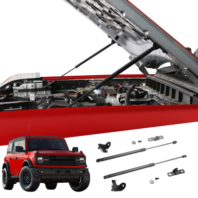 Ford Bronco Front Hood Lift Support, Easy Install, Progressive Lift