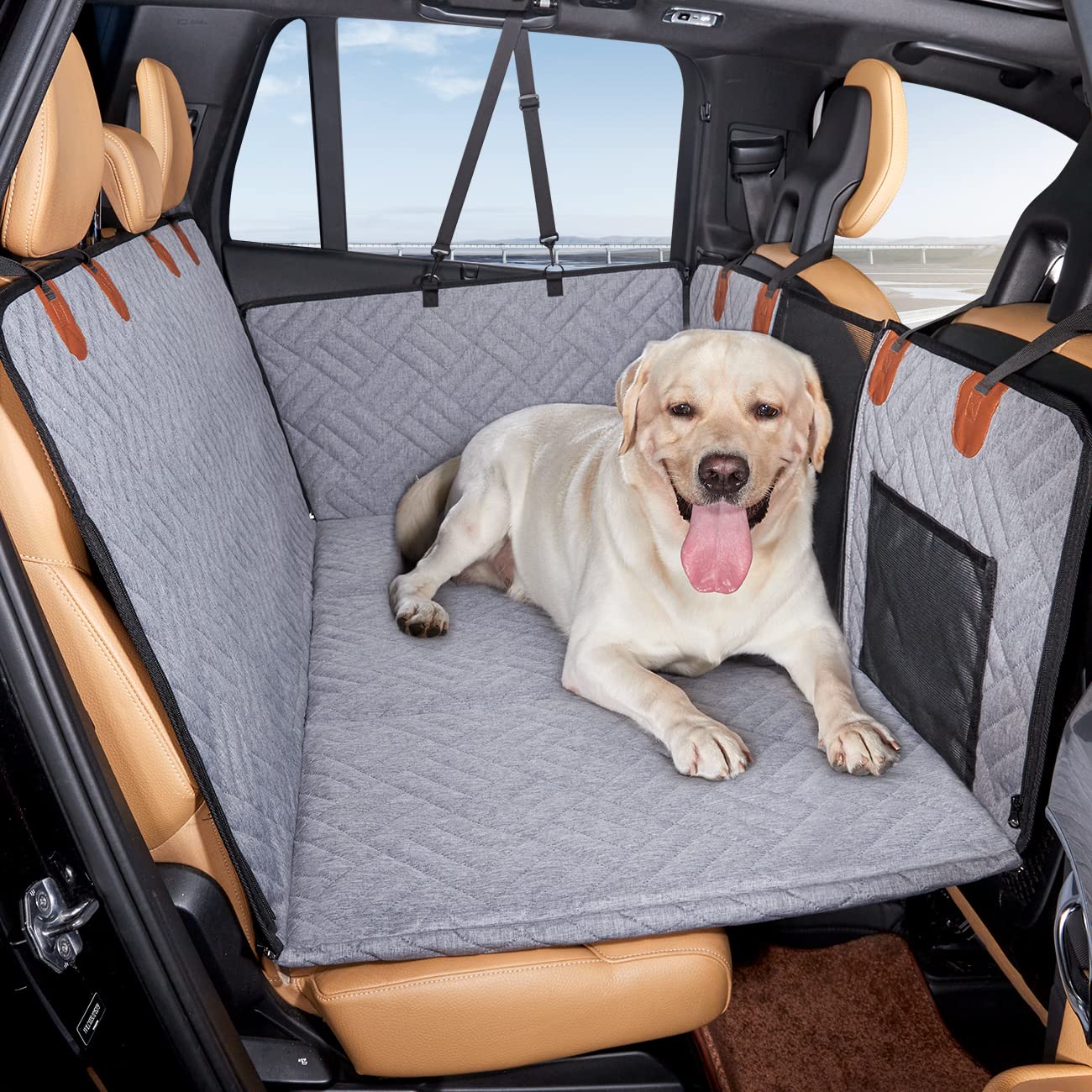 Back Seat Extender ,Dog Car Seat Cover, Camping Air Mattress, Hammock Travel Bed,Non Inflatable Car Bed Mattress for Car SUV Truck - OHMU