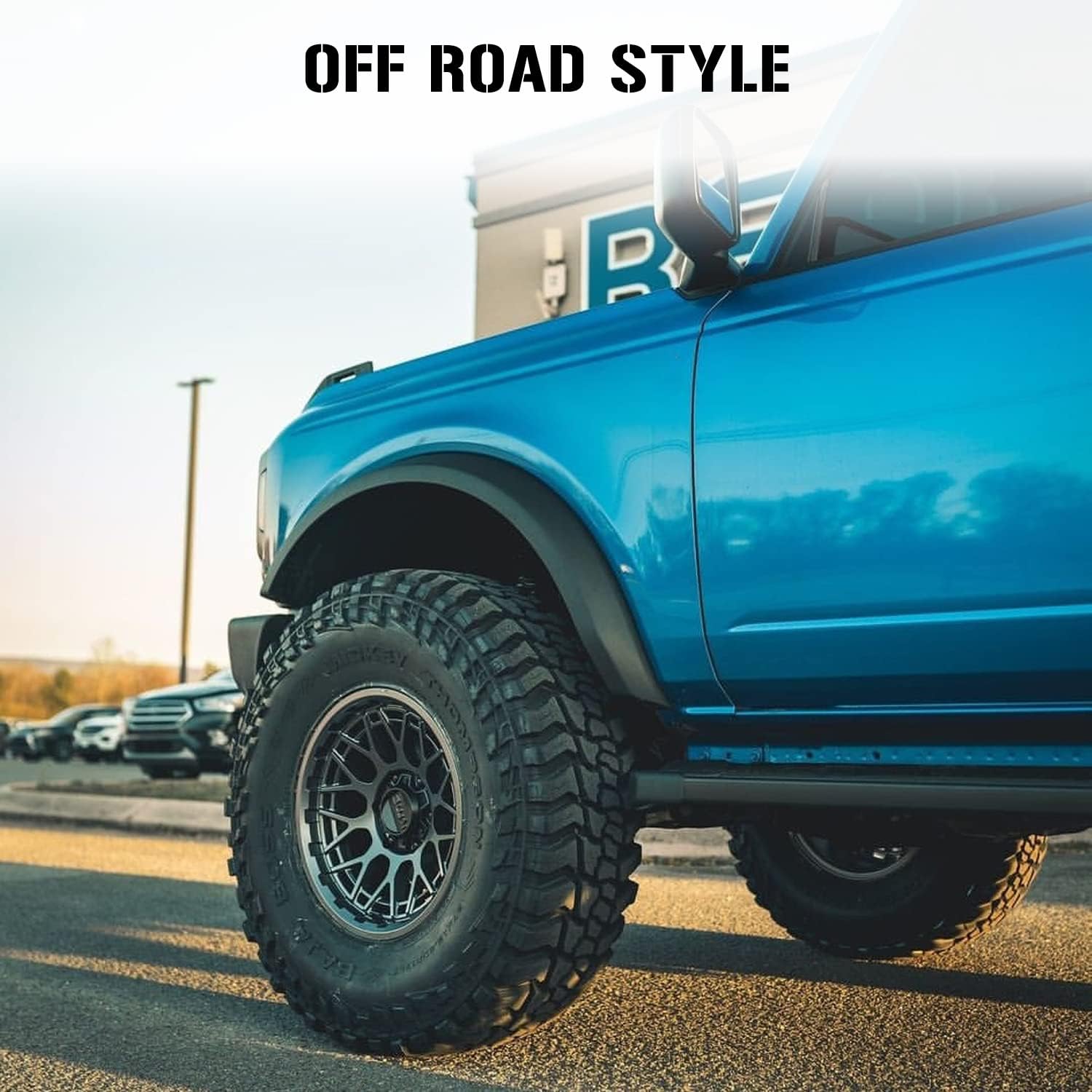 Running Board Fit for Ford Bronco 4Door 2021 2022 2023 2024 - OHMU