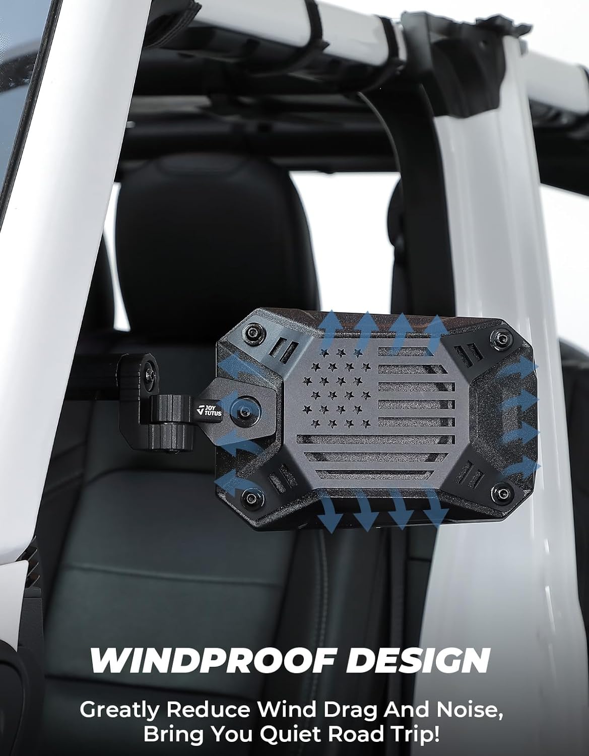 Mirrors Doors Off with Ball Adapter for Wrangler JL/JLU 2018-2023 & Gladiator JT - OHMU