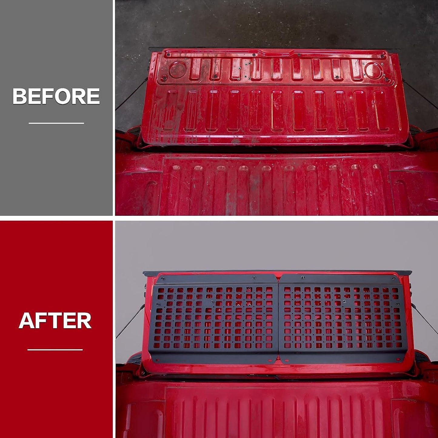2019-2023 Ram 1500 Bed Tailgate Storage Molle Panel