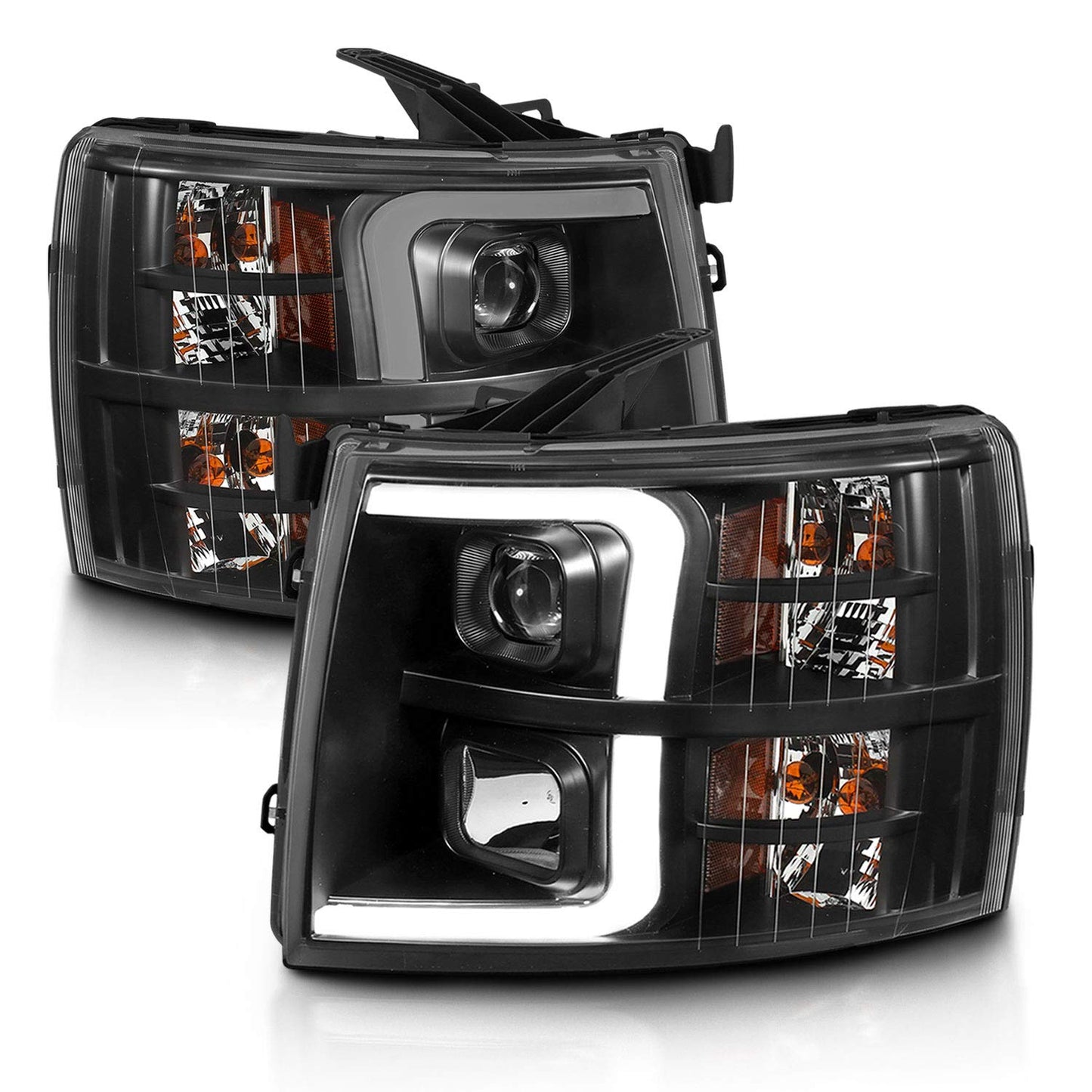 For 2007-2013 Chevy Silverado 1500/07-14 2500HD 3500HD Led, Halogen - OHMU