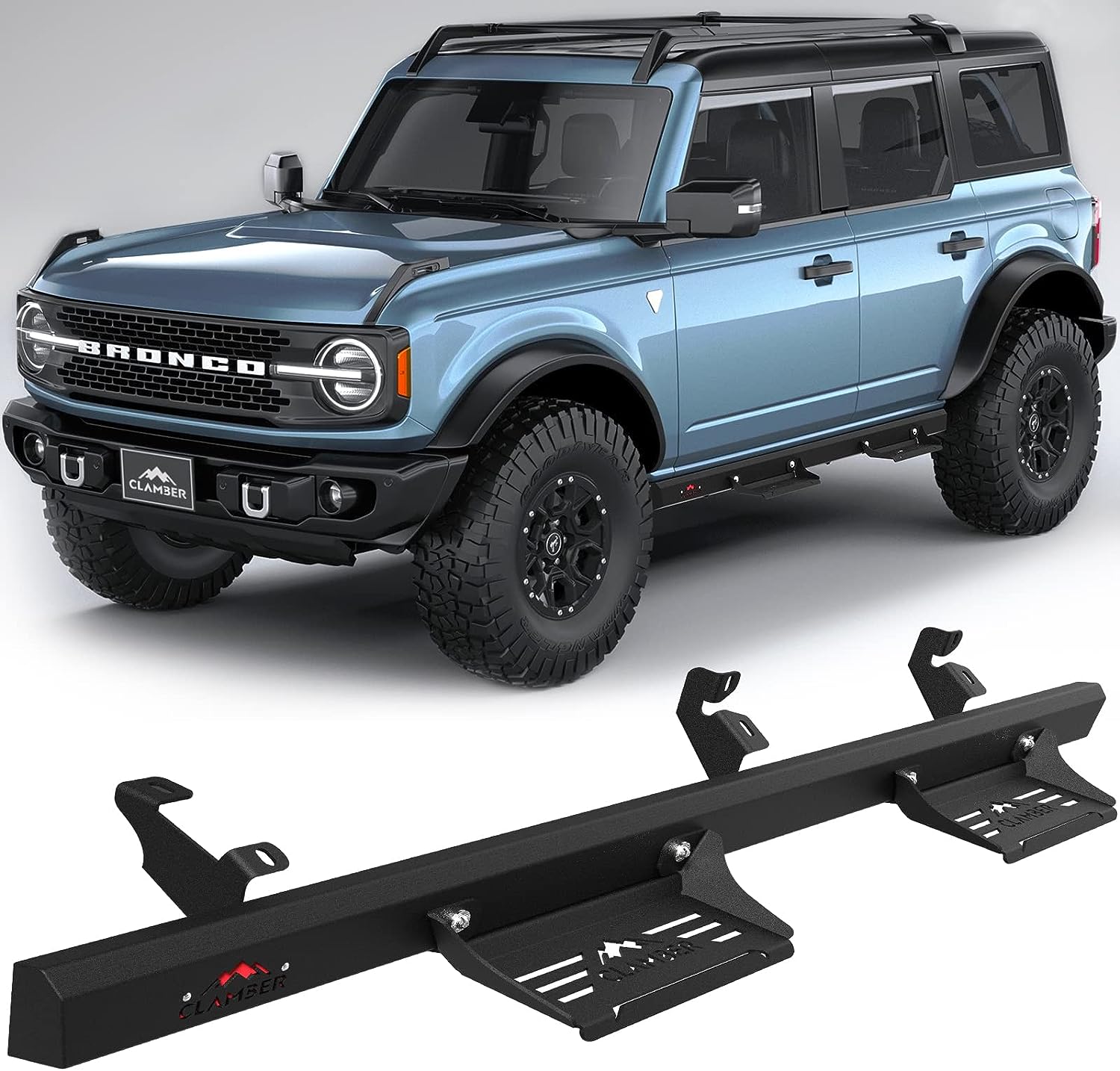 Running Boards for Ford Bronco 2025 2025 2025 2025 4 Door (NOT Sport