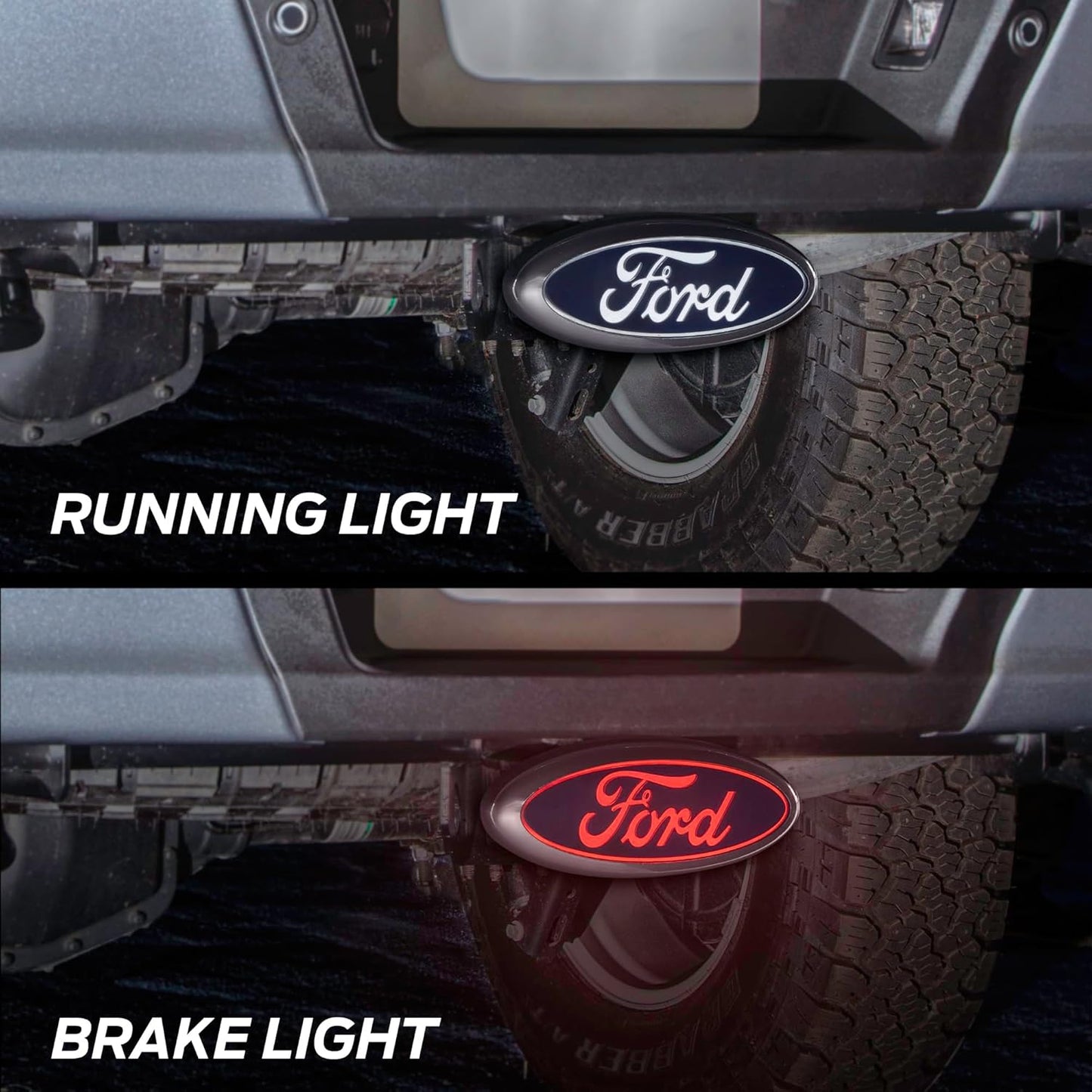 Ford Lighted Hitch Cover - 002317R01