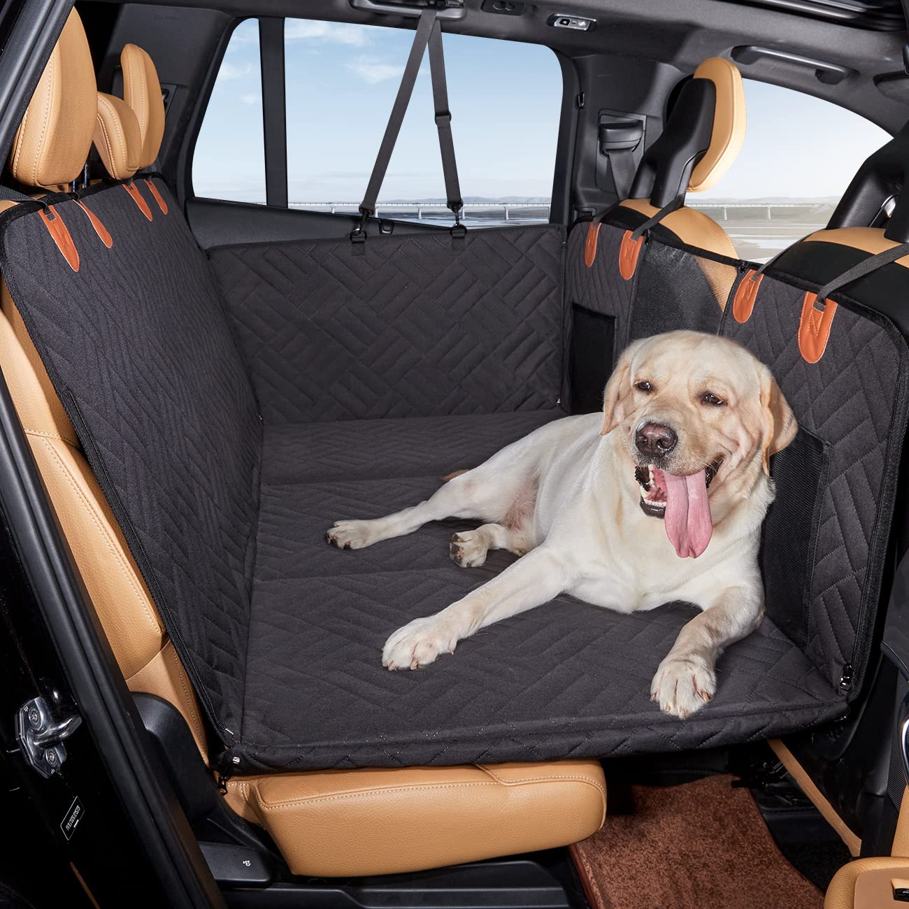 Back Seat Extender ,Dog Car Seat Cover, Camping Air Mattress, Hammock Travel Bed,Non Inflatable Car Bed Mattress for Car SUV Truck - OHMU