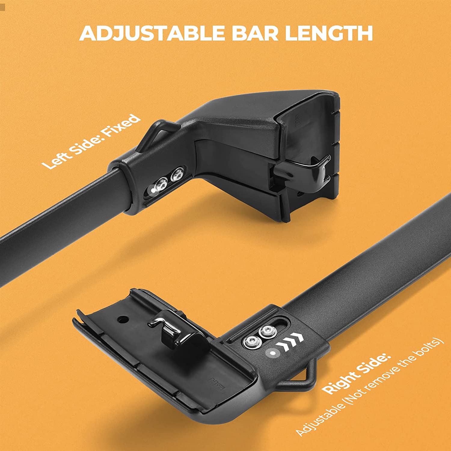 Heavy Duty 265lbs Roof Rack Cross Bars for Ford Bronco 2021-2024 - OHMU