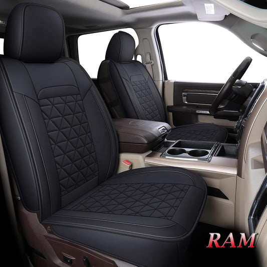 Car Seat Covers Full Set Fit 2002-2023 2024 RAM 1500 2500 3500 - OHMU