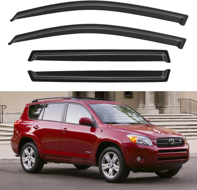 Window Visors Rain Guards Shield For 2006-2012 Toyota Rav4