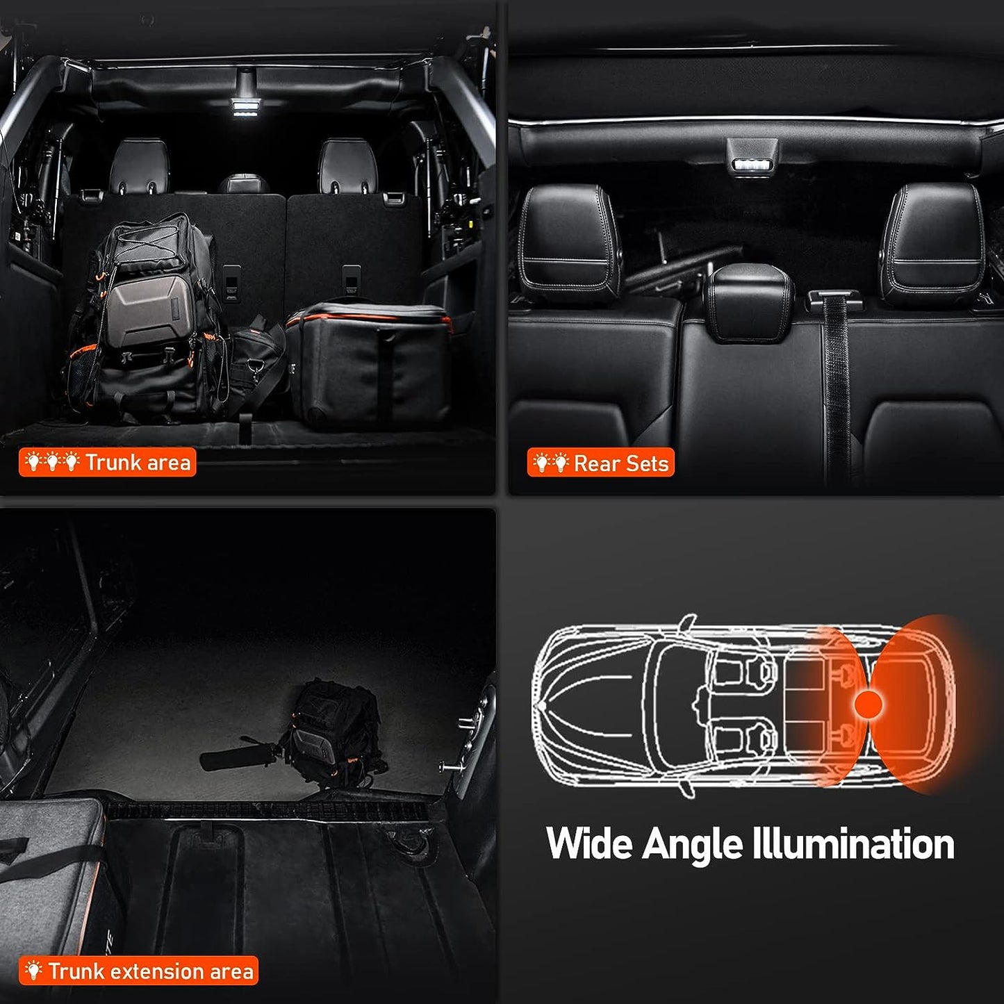Interior Lights Compatible for Ford Bronco 2021 2022 2023