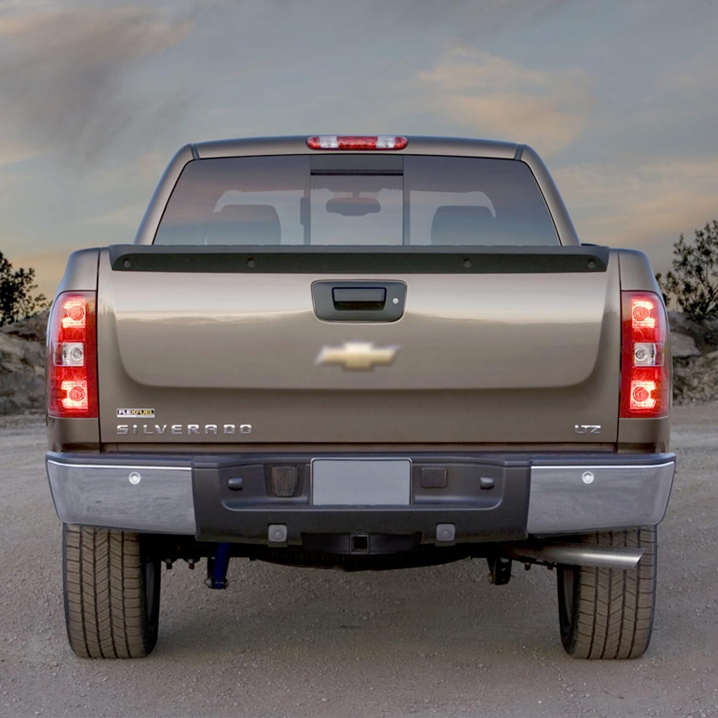 Trailer Hitch Black Steel Compatible with 99 00 01 02 03 04 05 06 07 08 09 10 11 12 13 Chevrolet Silverado 1500 2500 3500 and GMC Sierra 1500 2500 3500 w/2” Hitch Receiver