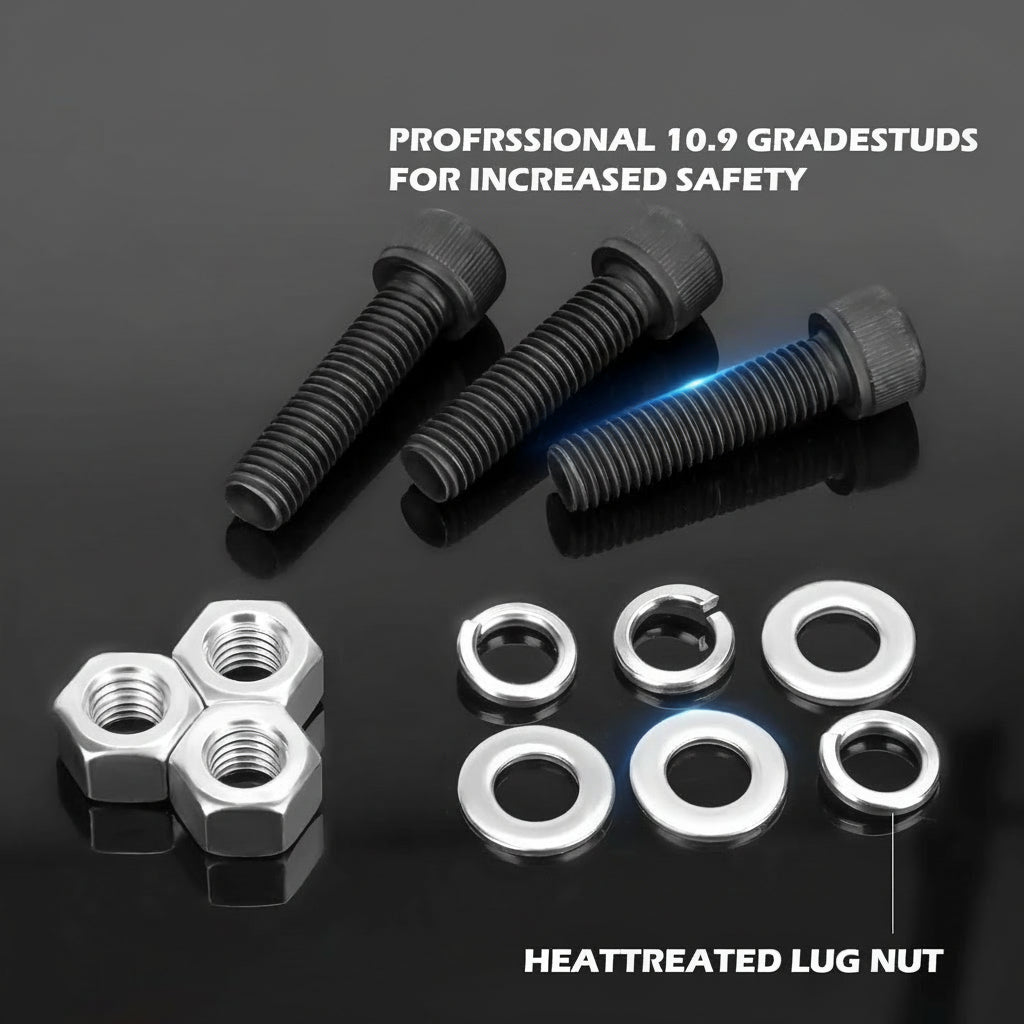 dynofit Leveling Lift Kit 3" Front + 2" Rear for Dodge Ram 1500 4WD/AWD (2009-2025), Coil Spring Strut Spacers & Rear Lift Blocks for 2020+ Ram 1500 2WD/RWD Pickup