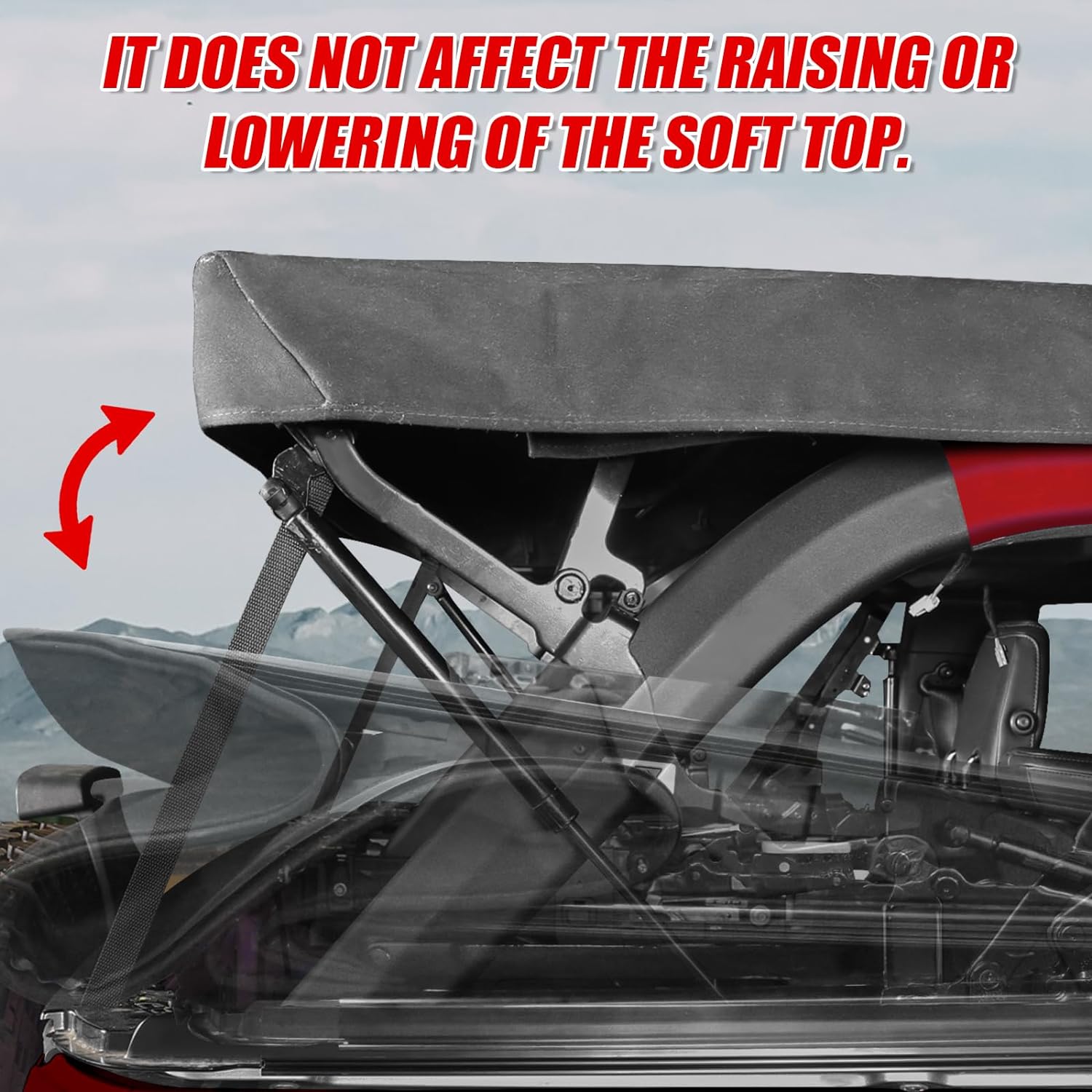Mabett Roll Bar Cover for Ford Bronco 4 Door Accessories 2021 2022 2023 2024, Protection of The D-Pillar in All Directions from Scratches(Not for Raptor)