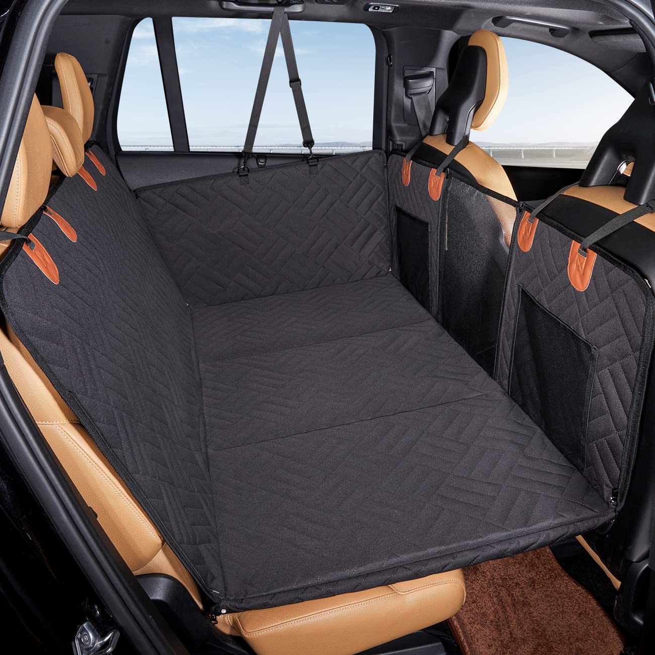 Back Seat Extender ,Dog Car Seat Cover, Camping Air Mattress, Hammock Travel Bed,Non Inflatable Car Bed Mattress for Car SUV Truck - OHMU