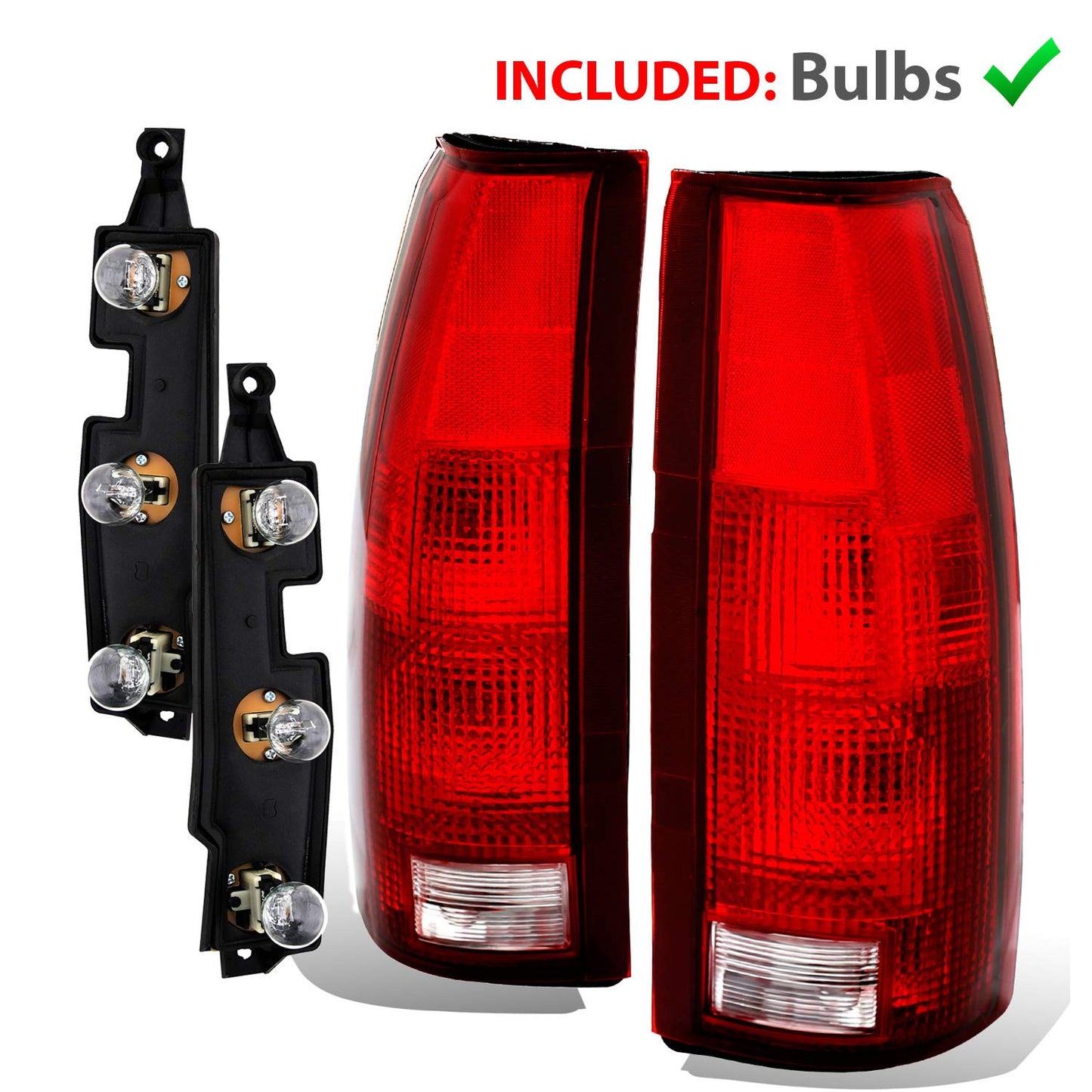 For 1988-1999 Fullsize C/K Silverado Pickup Truck Tahoe Sierra Suburban OE Style Rear Brake Lamp - OHMU