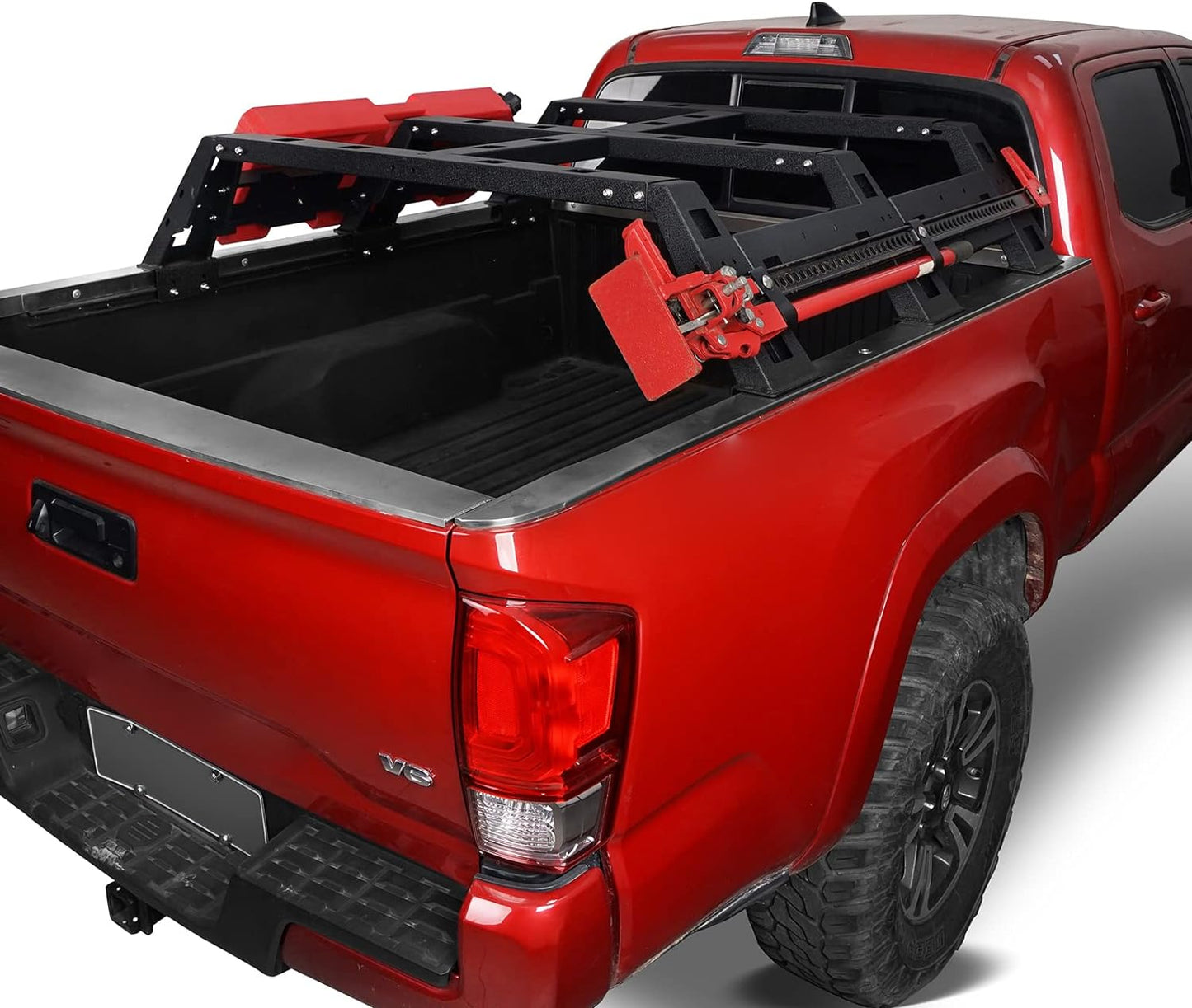 11.5" Bed Rack Truck Cargo Carrier Compatible with Toyota Tacoma 2005-2023 2nd 3rd Gen