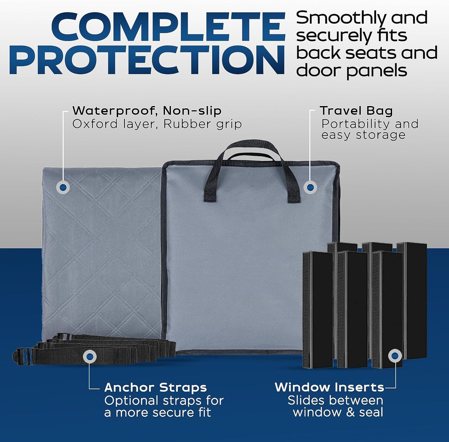 Newest Dog Seat Covers for Full-Size Trucks /SUV, Cars / Mid-Size SUV / Mid-Size Truck - OHMU