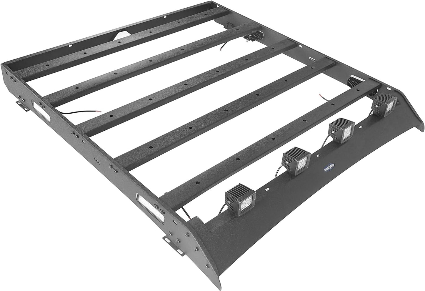 Roof Rack Crossbar Cargo Basket Luggage Carrier Compatible for Dodge Ram 1500 2009-2018