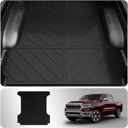 5.7 FT Truck Bed Mat Compatible with 2019-2024 Dodge Ram 1500 Bed Mat