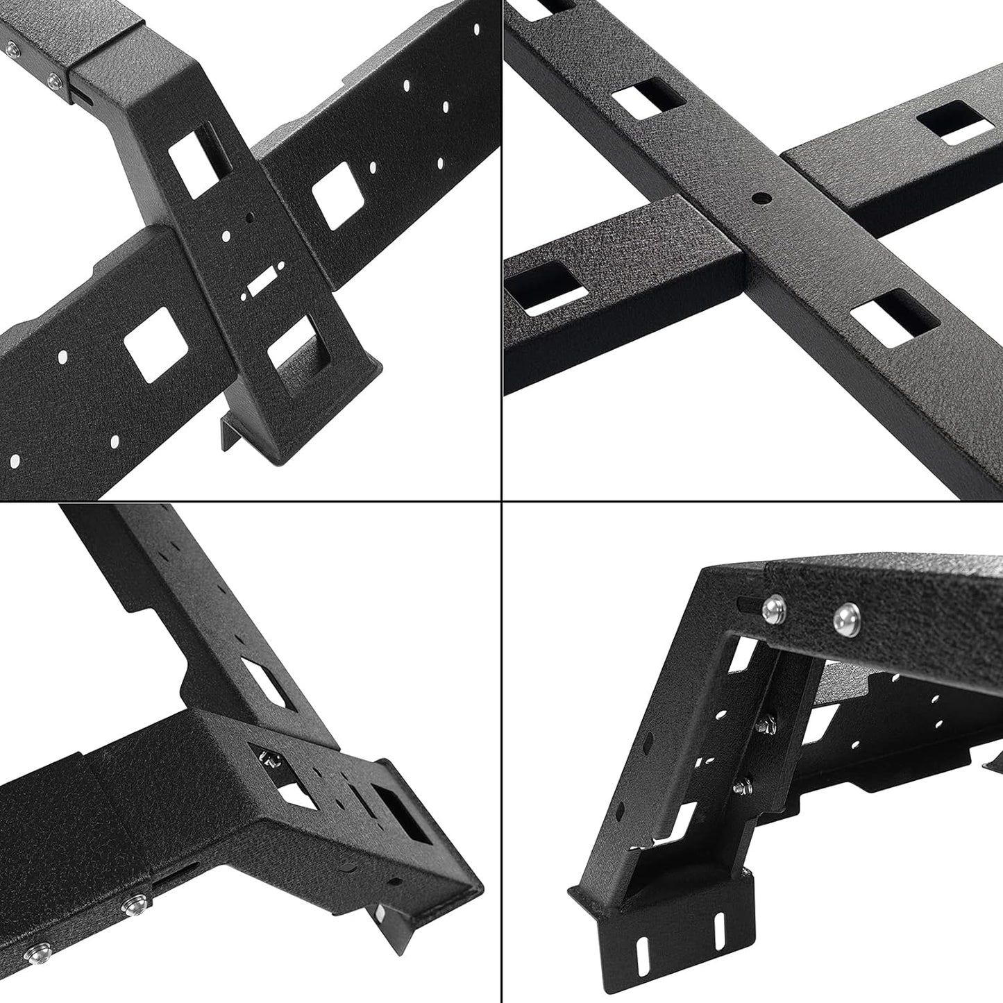 11.5" Bed Rack Truck Cargo Carrier Compatible with Toyota Tacoma 2005-2023 2nd 3rd Gen