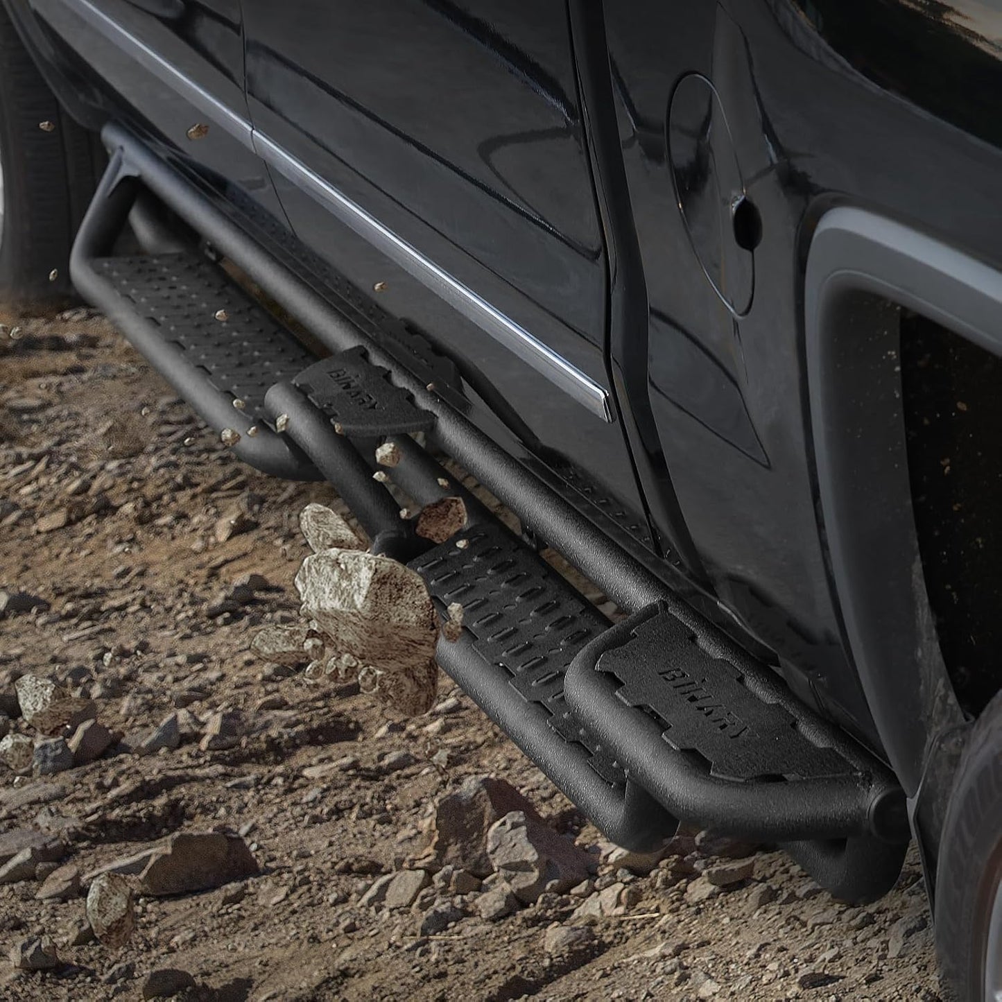 Running Boards Compatible with 2019-2025 Dodge Ram 1500 Crew Cab(Excl. Classic Model/Ram 2500 3500)